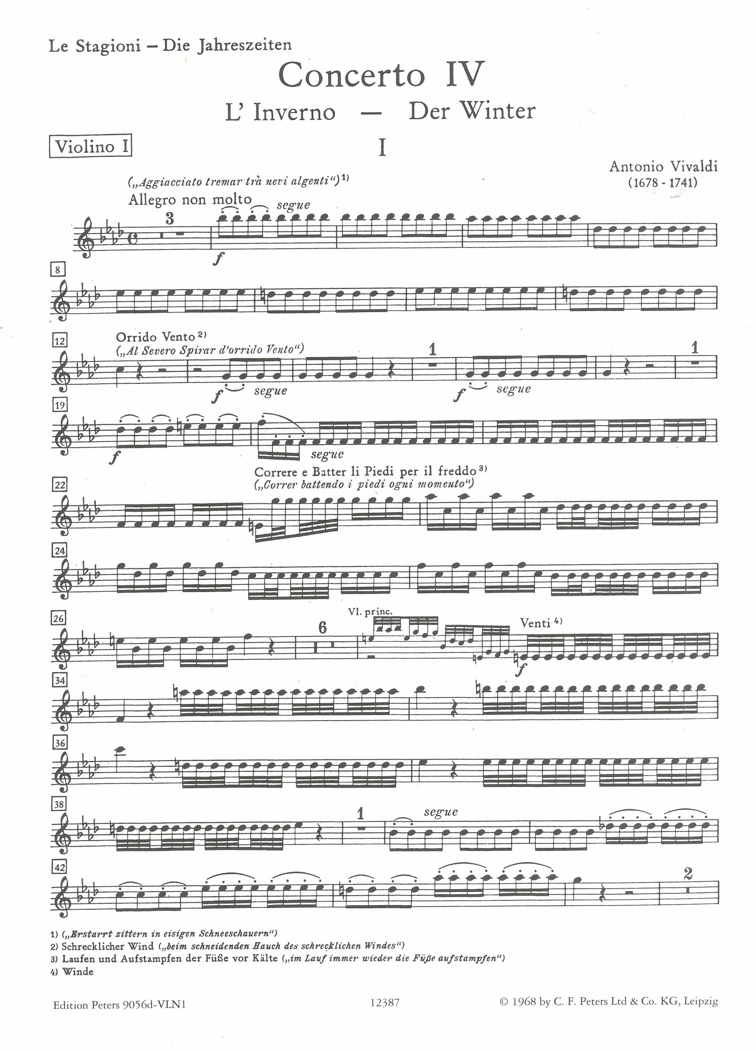 Vivaldi: Violin Concerto in F Minor, RV 297, Op. 8, No. 4 – Ficks