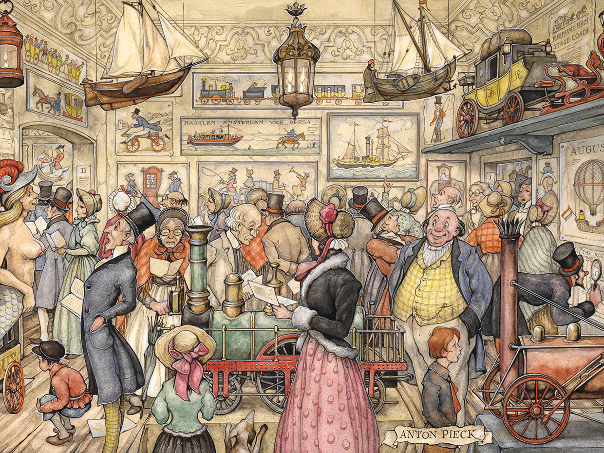 Anton Pieck's Gallery Canvas Art Prints | Fine Art Canvas