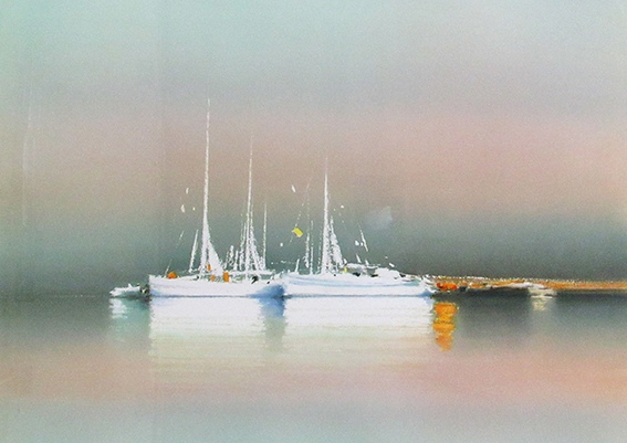 朝の光（夜明けの船）』ピェール・ドートルロー | 絵画・アート販売