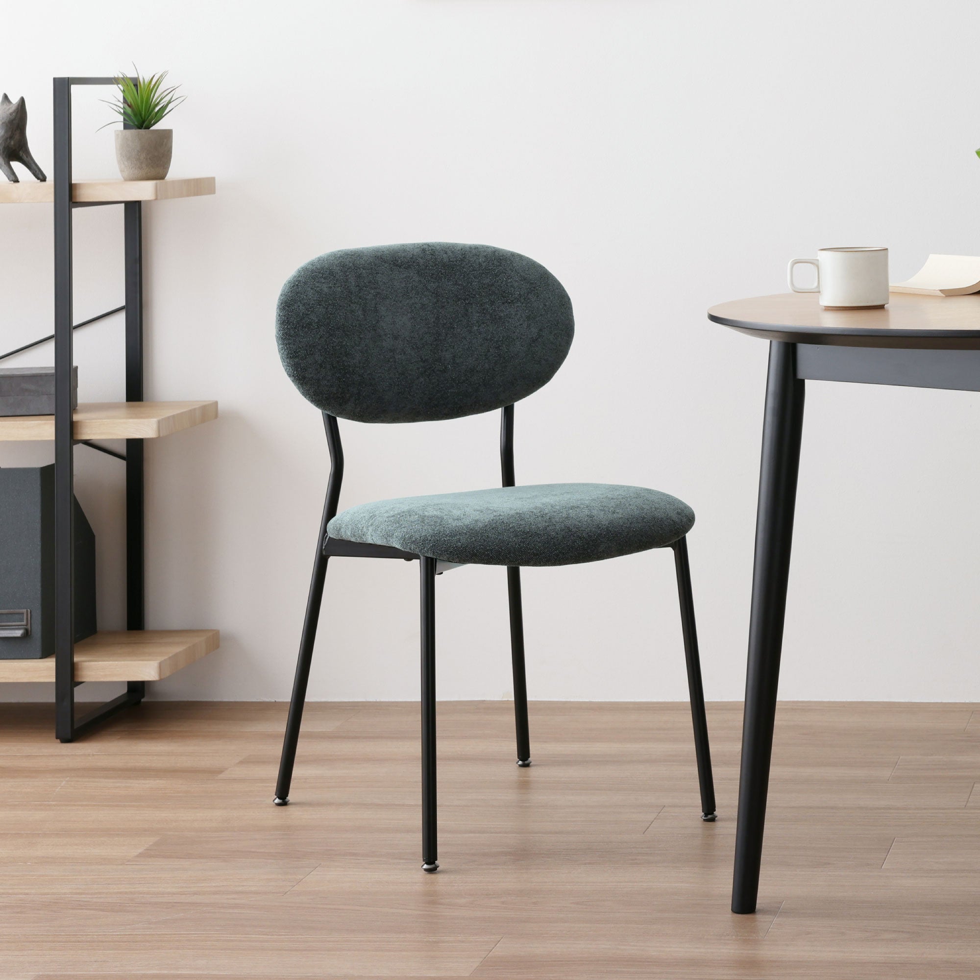 あす着]ダイニングチェア ミッドセンチュリー インダストリアル