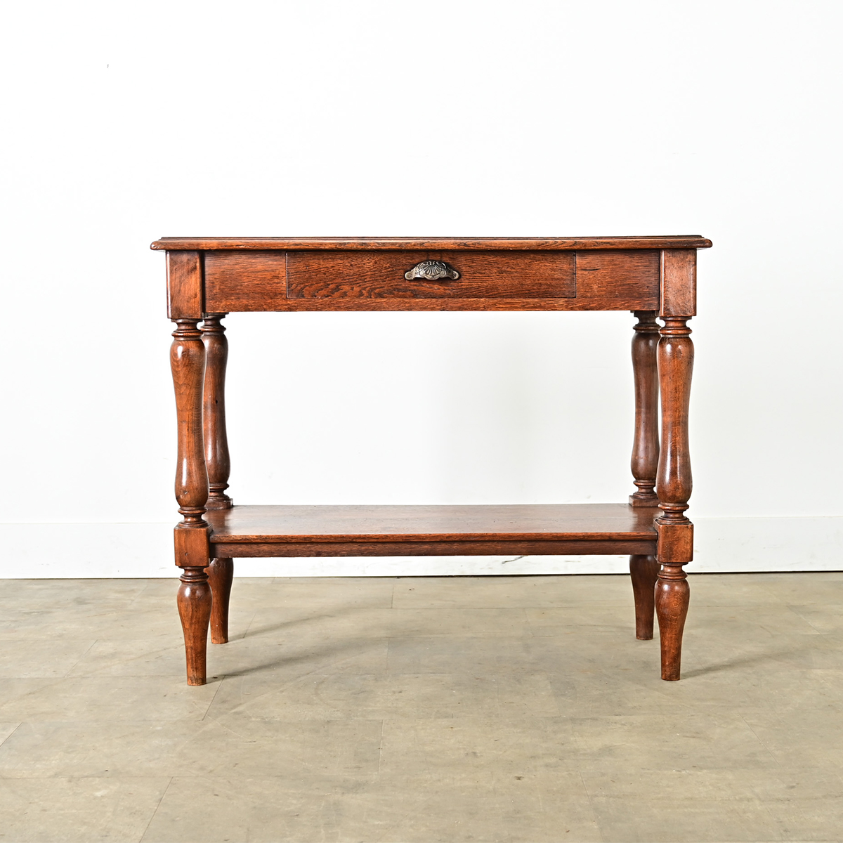French 19th Century Oak Console Table - Fireside Antiques