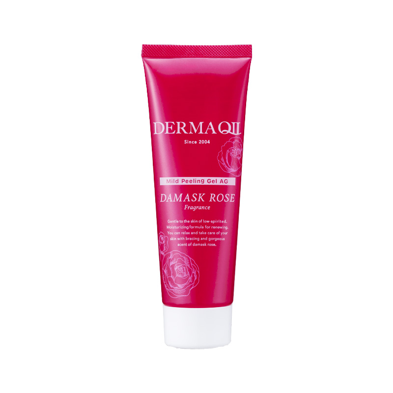 デルマQ2 マイルドピーリングゲル AGα ダマスクローズ80g