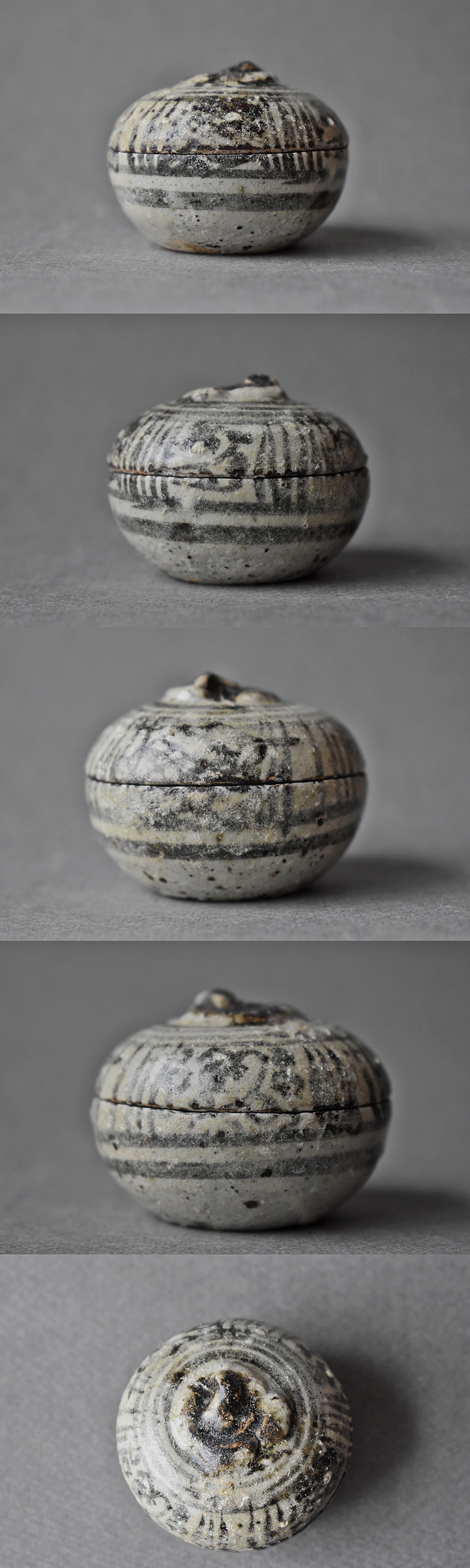 古童 - 宋胡録 柿香合 | 古美術品専門サイト fufufufu.com