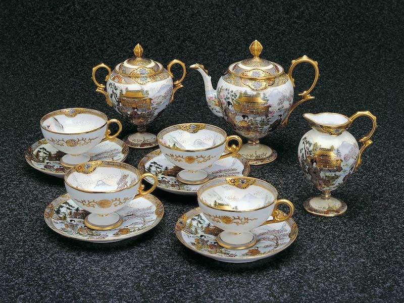 アールヌーヴォーからアールデコに咲いた「オールドノリタケ×若林