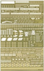 1/350 艦船4EX-101 日本海軍航空母艦 翔鶴用エッチングパーツセット｜1