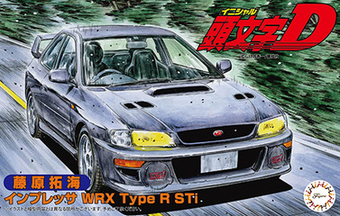 1/24 ISD18 インプレッサ WRX TypeR Sti 藤原拓海｜1/24 頭文字D