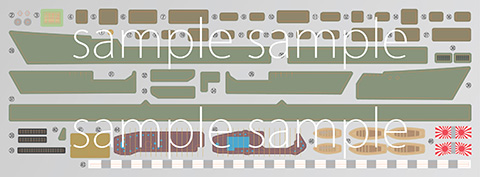 1/700 艦NEXT8EX-4 日本海軍航空母艦 信濃(コンクリート甲板