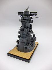 1/200 装備品2EX-4 1/200 戦艦大和 艦橋(純正エッチングパーツ/台座用