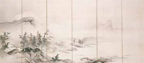 山水図 | 橋本雅邦 | 収蔵品詳細 | 作品を知る | 東京富士美術館