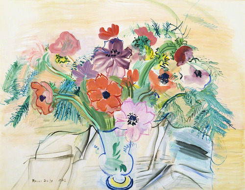 アネモネ | ラウル・デュフィ | 収蔵品詳細 | 作品を知る | 東京富士