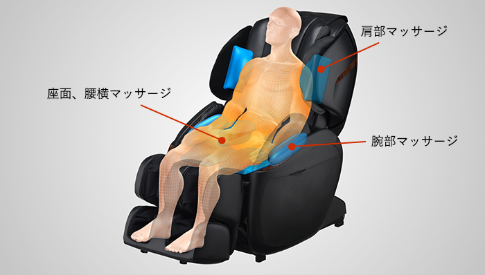 フジ医療器オンラインショップ / 【WEB限定】マッサージチェア MJ57 AS