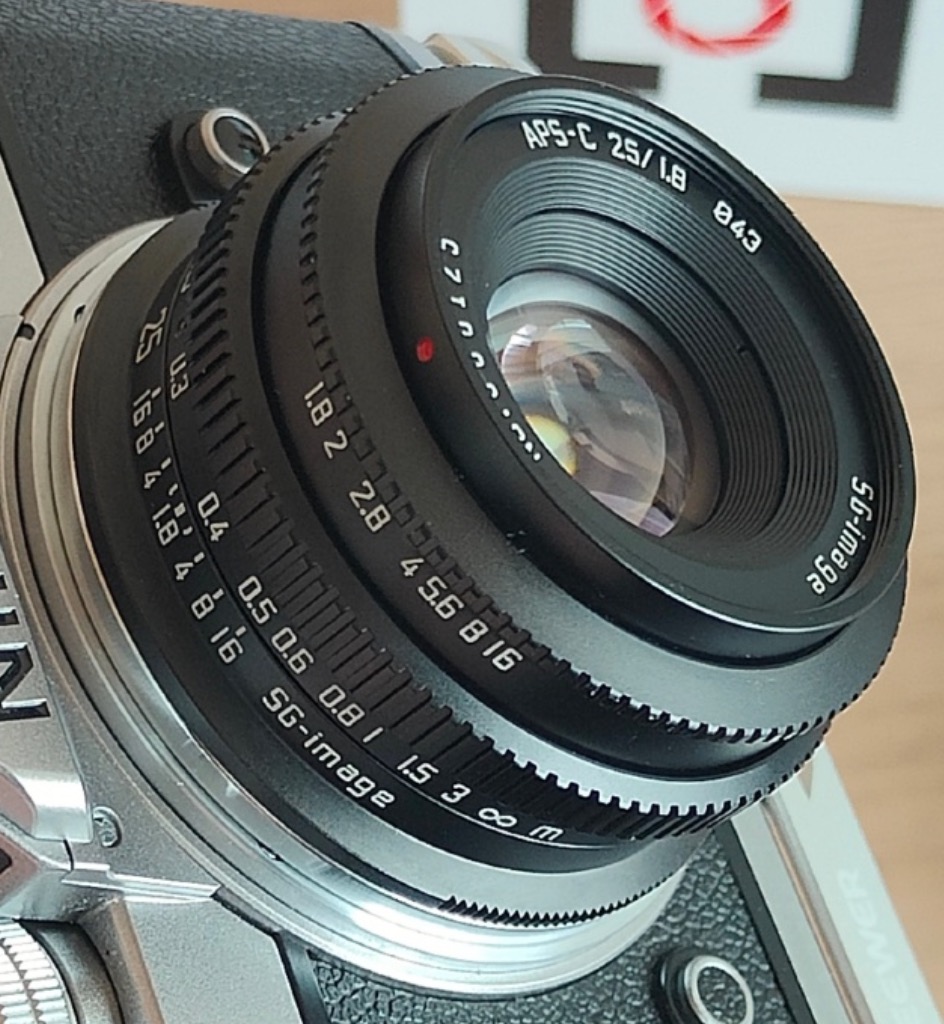 SG-IMAGE 25mm f/1.8 for Fujifilm X - Fuji Rumors