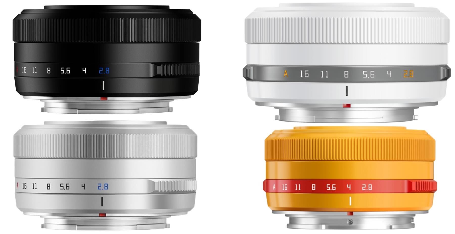 TTArtisan AF 27mm F2.8 Now also in White - Fuji Rumors
