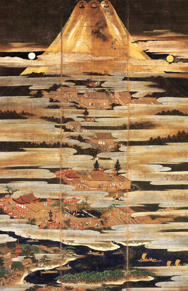 空飛ぶ画家糸川裕志のポップアートの富士山曼荼羅の一点です。アクリル