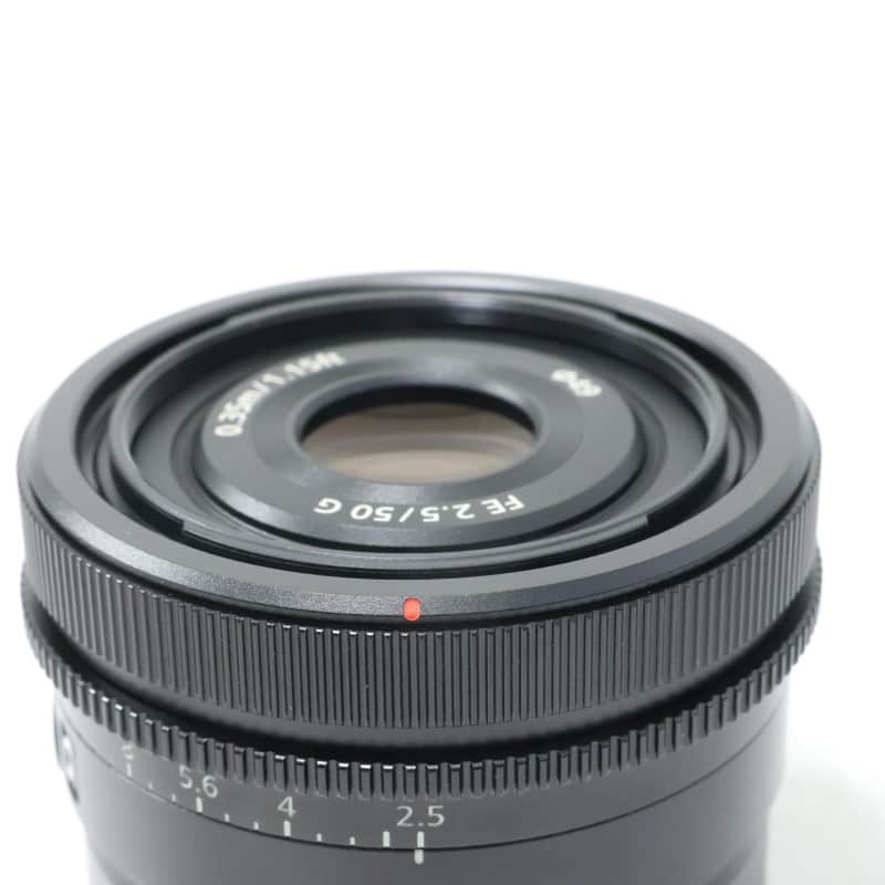 SONY FE 50mm F2.5 G SEL50F25G AB-ランク 中古｜フジヤカメラ