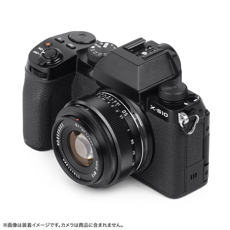 銘匠光学 TTArtisan 50mm f/2 ブラック 富士フイルムXマウント X-50mm
