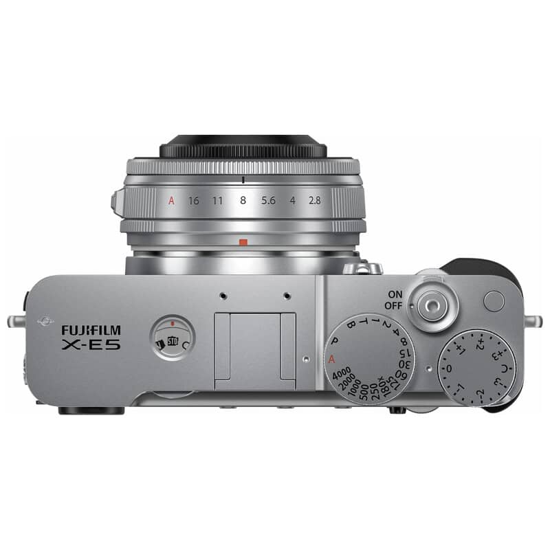 富士フイルム FUJIFILM X-E5 XF23mmF2.8 R WR レンズキット シルバー