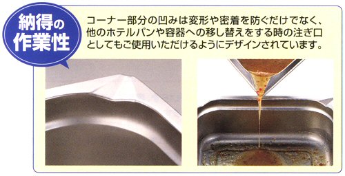 KINGO ステンレス穴明ホテルパン/水切り・スチコン用の通販サイト