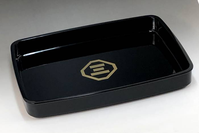 広蓋・越前塗り本堅地15号｜伝統工芸士の技が生み出す漆の深みと光沢