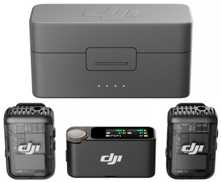 DJI Mic 2 2-Person Compact Digital Wireless Microphone System