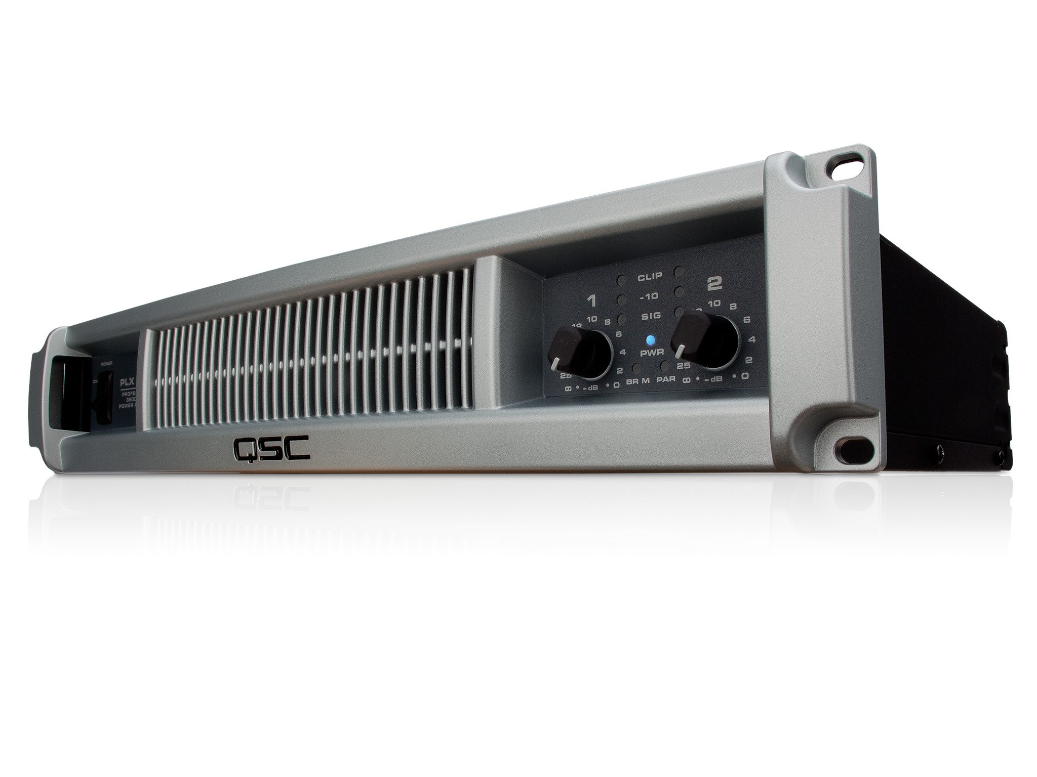 QSC PLX2502 2-Channel Power Amplifier, 750W at 4 Ohm, PowerLight