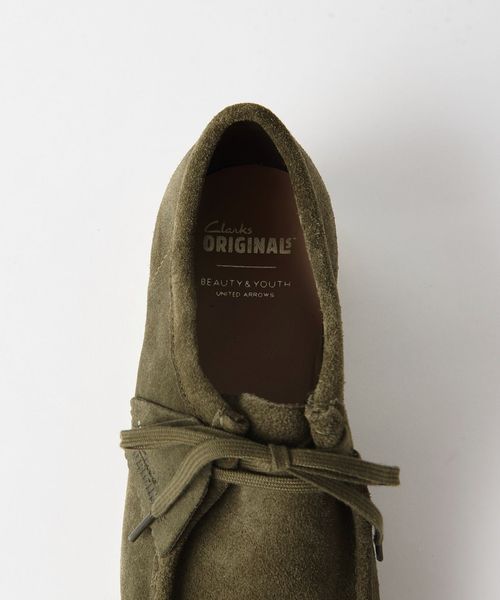 2024年 8月下旬 発売】BEAUTY&YOUTH × CLARKS ORIGINALS 別注 WALLABEE