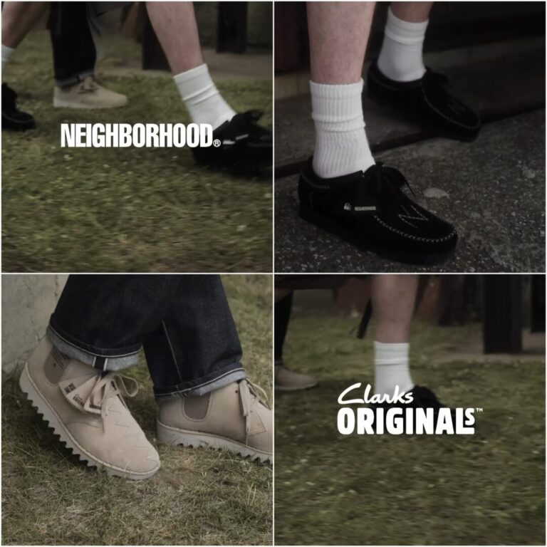 国内 7/19 発売】NEIGHBORHOOD × Clarks Wallabee & Desert Boot