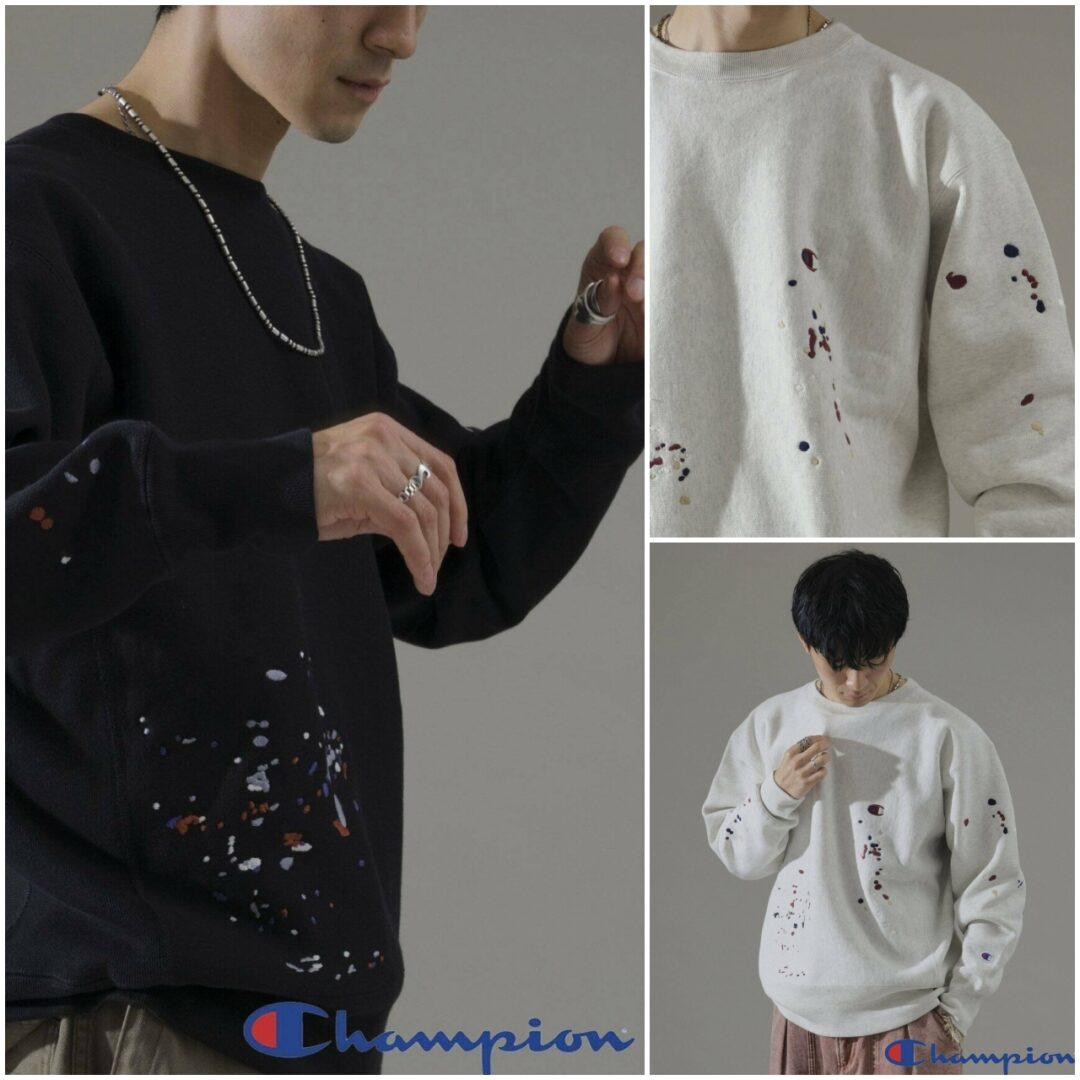 Champion × JOURNAL STANDARD relume 別注 R/W 刺繍スプラッシュ