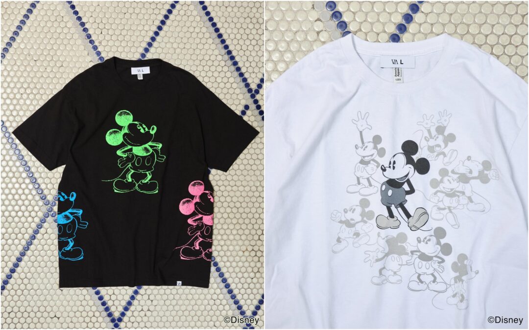V.A.」からDisney MICKEY MOUSE “VARIOUS COLORS S/S TEE” が2025年 6