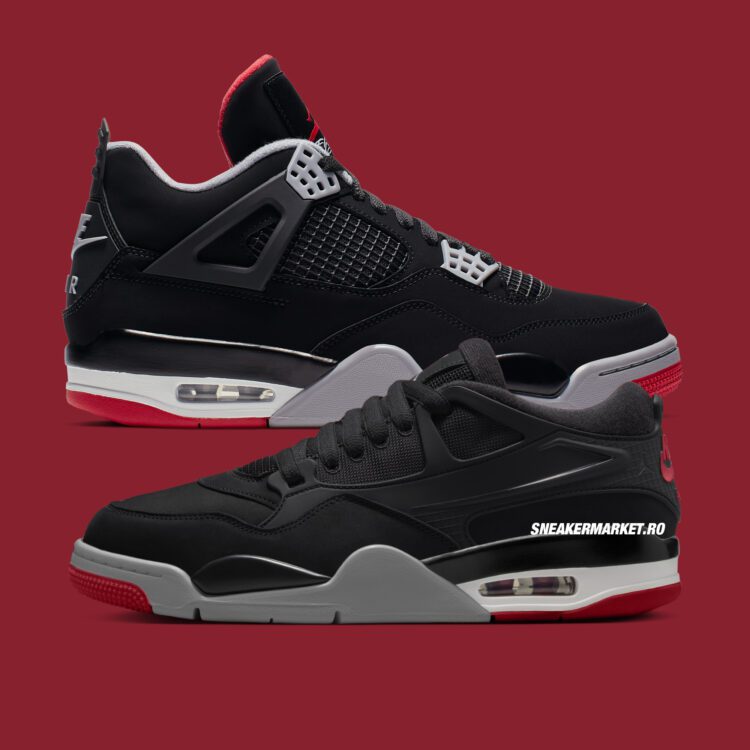 2025年 6/23 発売】NIKE AIR JORDAN 4 RM “Bred/Black/Varsity Red