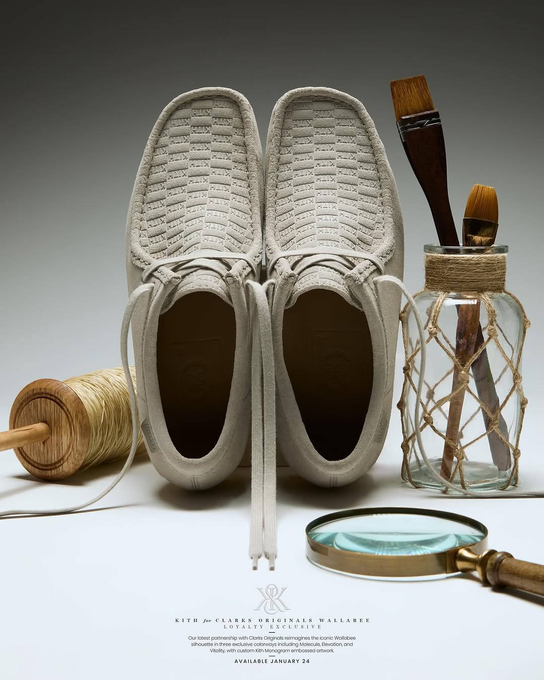 2025年 1/24 発売】KITH for CLARKS ORIGINALS WALLABEE LOYALTY