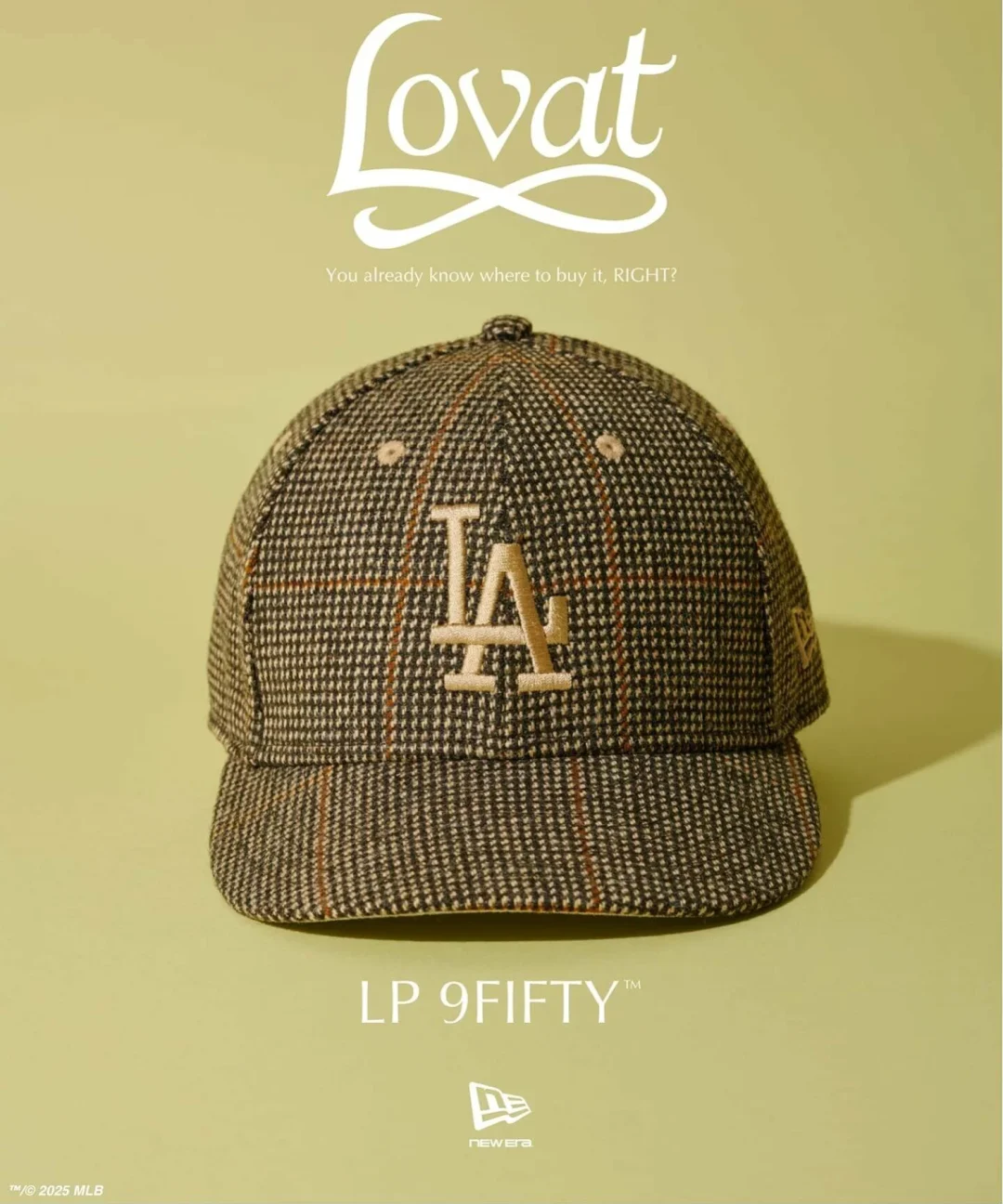 Lovat社」ツイードを採用したJOURNAL STANDARD × New Era 2025 FW 別注