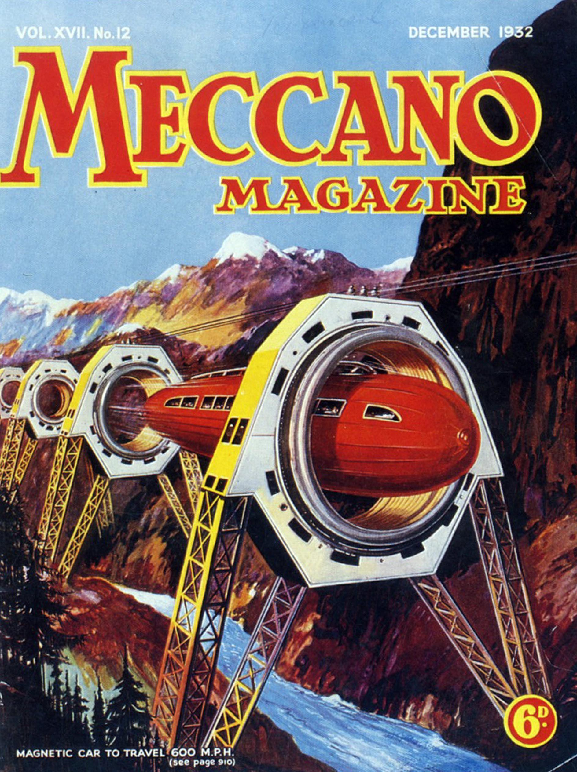 Magazine Covers, Meccano Magazine, a comprehensive selection