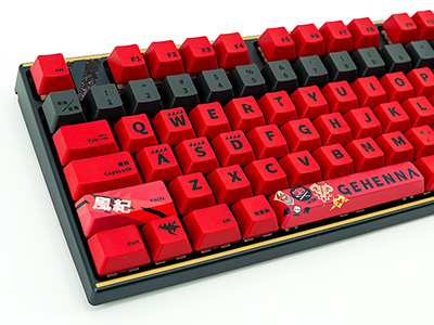 ふもコレ×ブルーアーカイブ キーボード豪華セット ゲヘナ学園 日本語