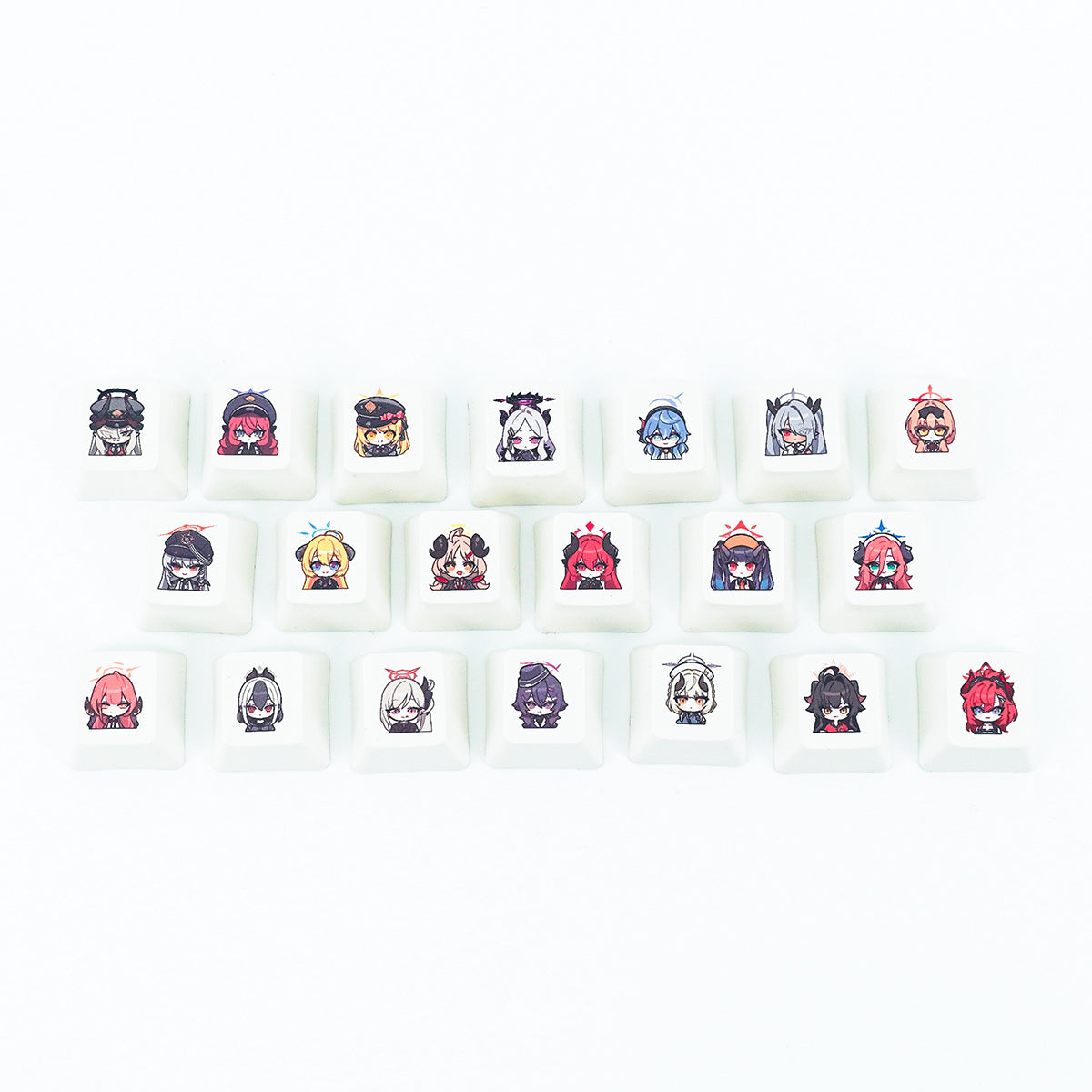 ふもコレ×ブルーアーカイブ キーボード豪華セット ゲヘナ学園 日本語