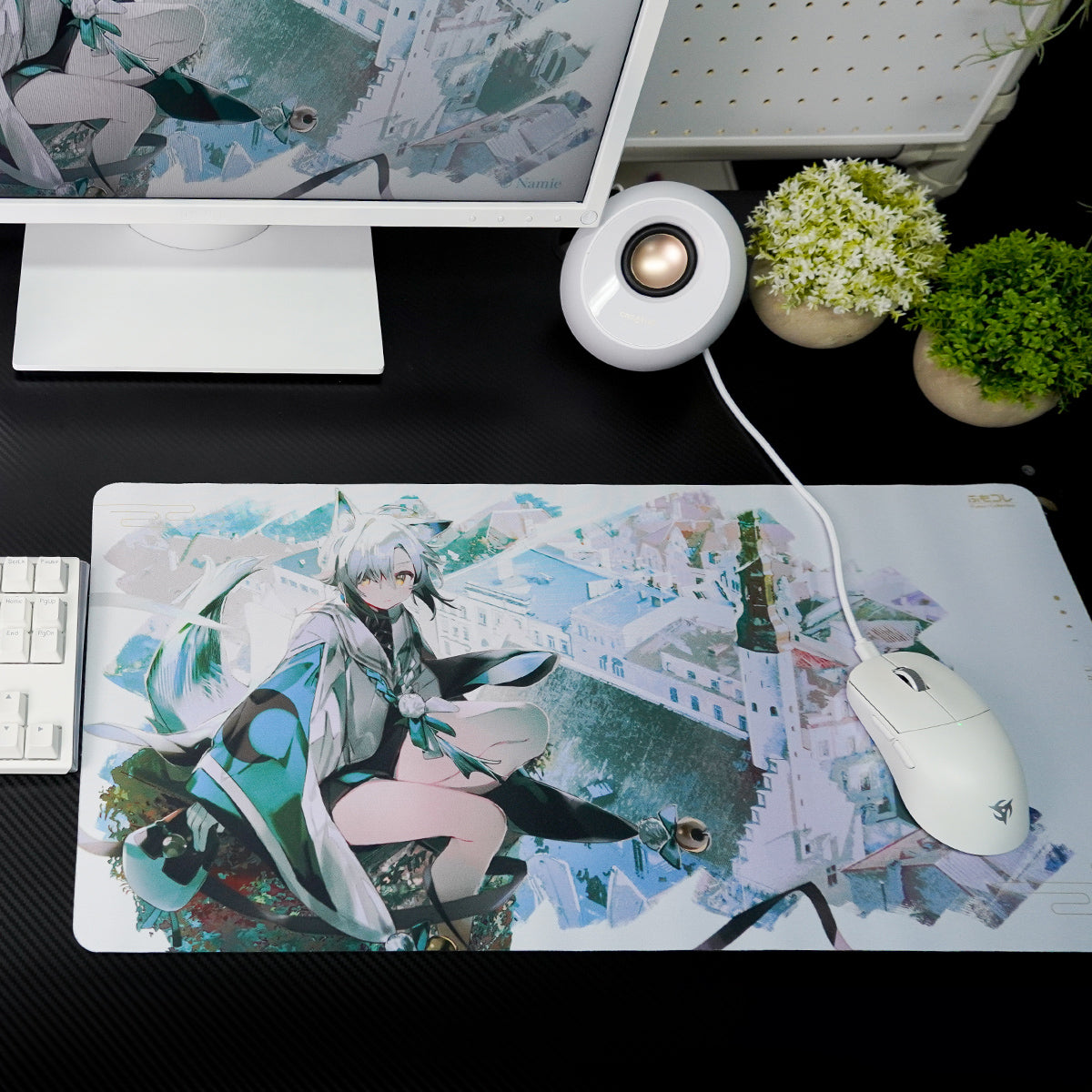 ふもコレ×Namie マウスパッド/プレイマット XL − yuzuru −｜ふもコレ