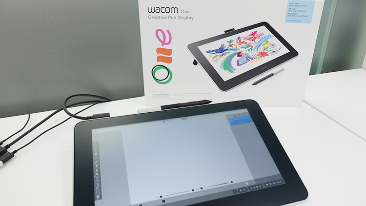 4万円代液タブ「Wacom One」発表会でプレゼンテーションをしました