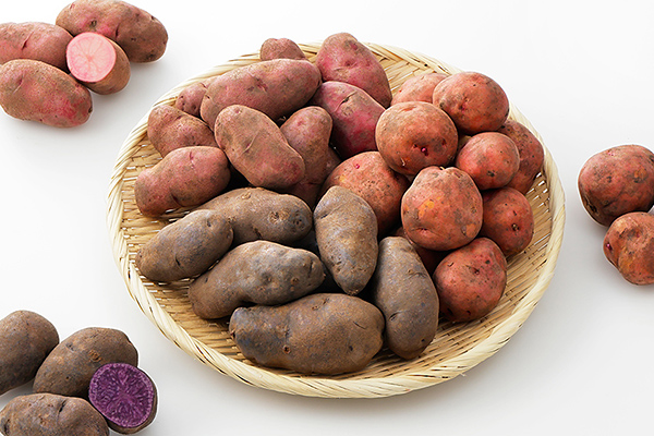 北海道産カラフルじゃがいも3種セット＜計6kg＞ | 上士幌町ふるさと