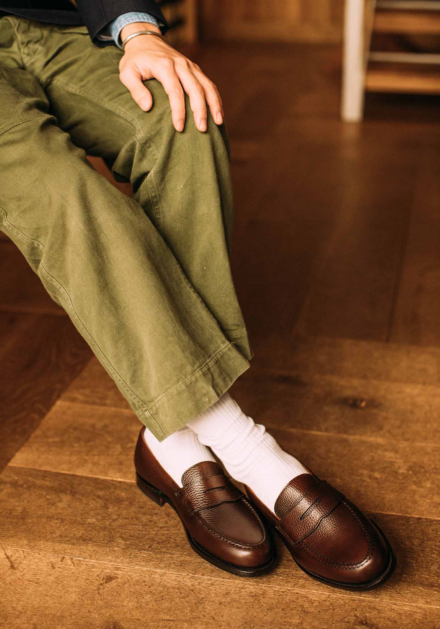 レザーソールのようにスマートなシティソールが、人気2トップの