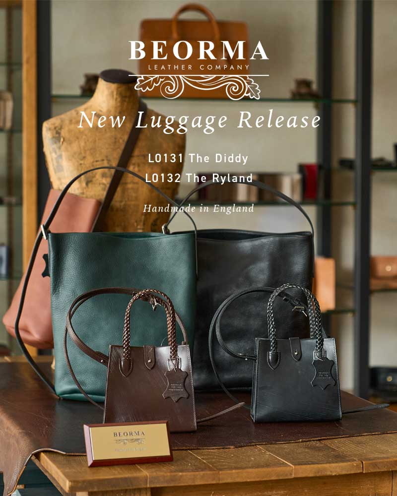 BEORMA New Luggage Series - L0131 The Diddy & L0132 The Ryland