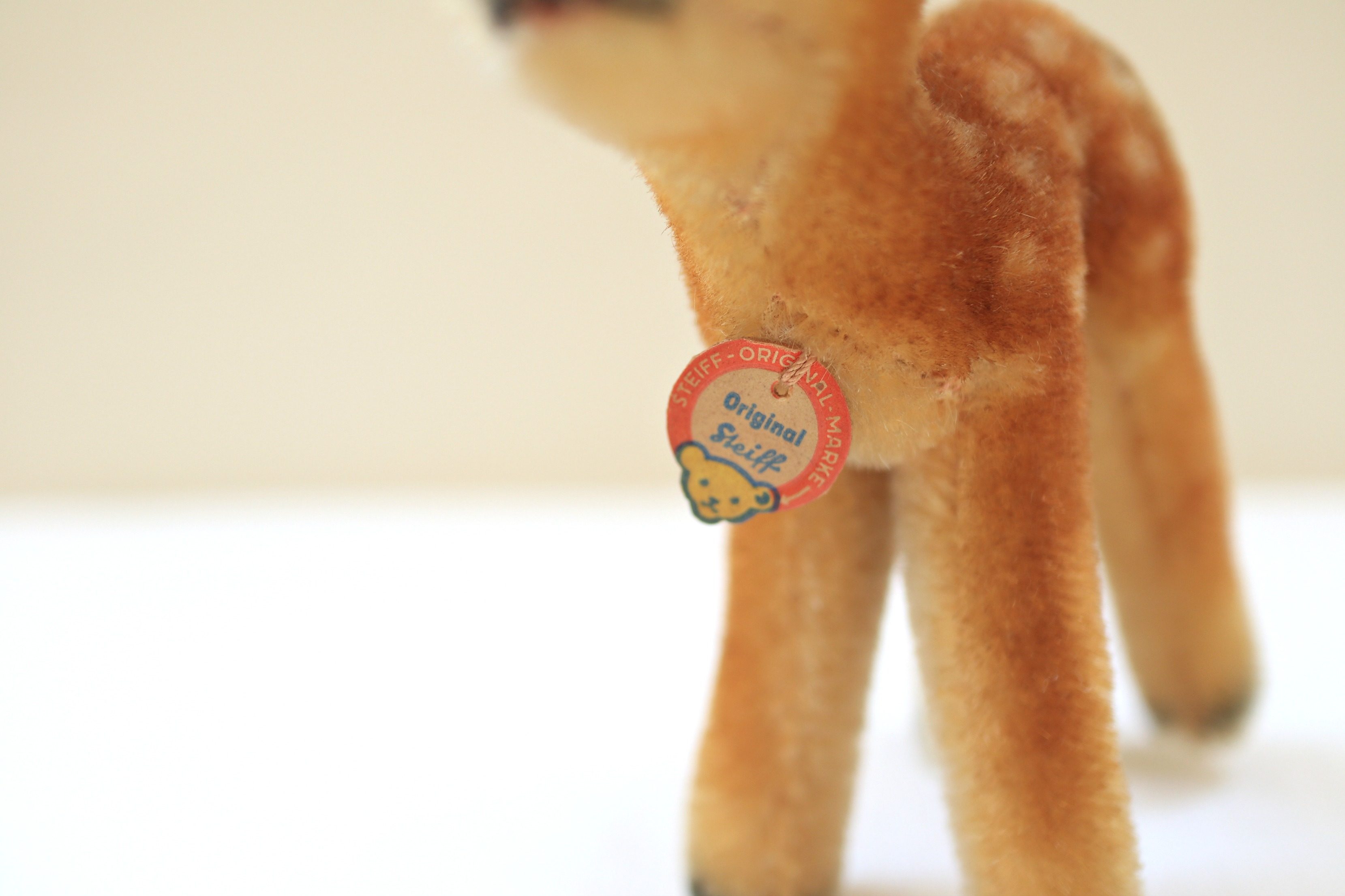 ドイツ製オリジナルSteiff ヴィンテージ子鹿のぬいぐるみFawn | Frau