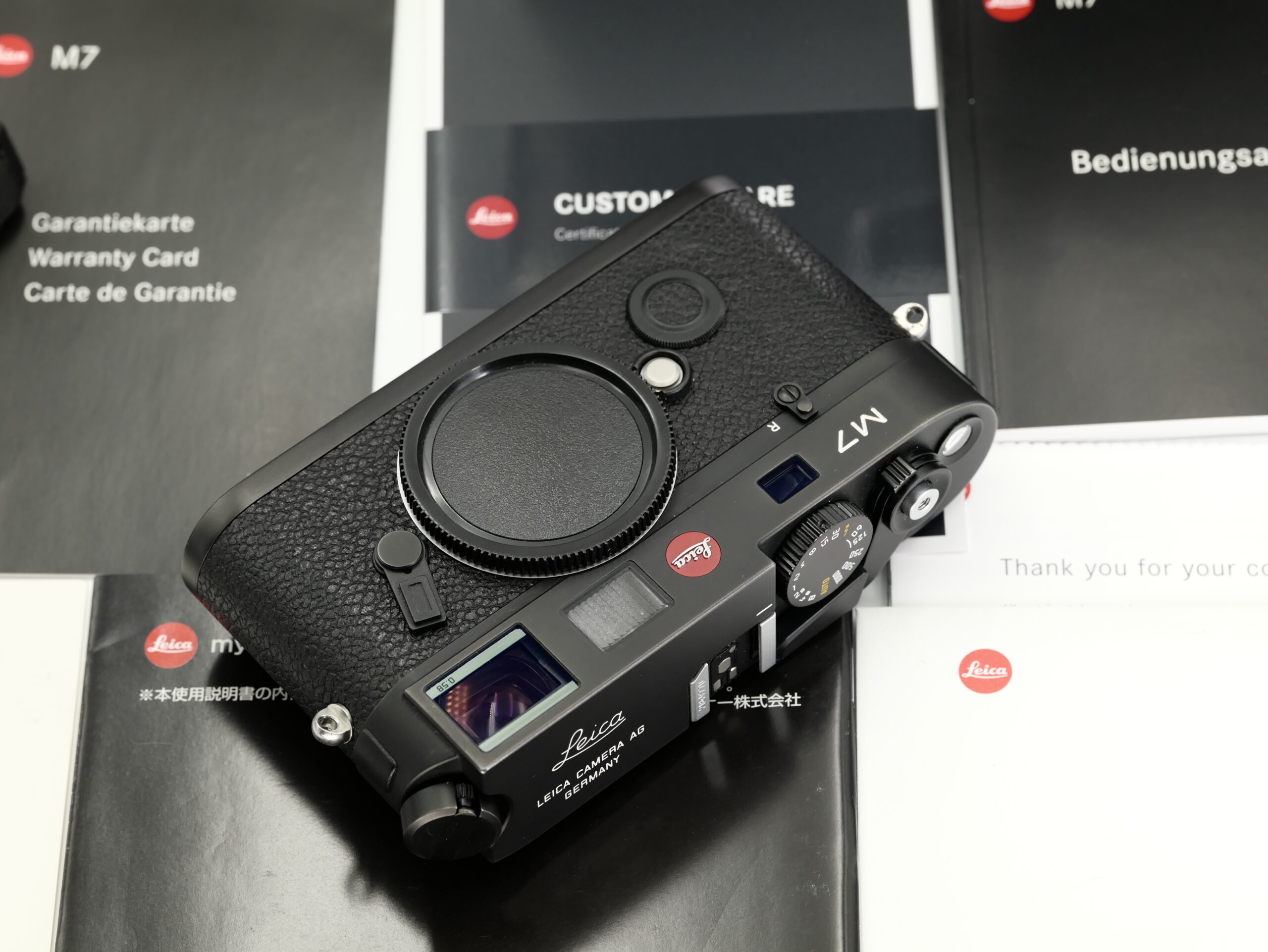 Sold: [MINT-]LEICA M7 0.58 Black 0.72 “Japan edition” _Overhaul by