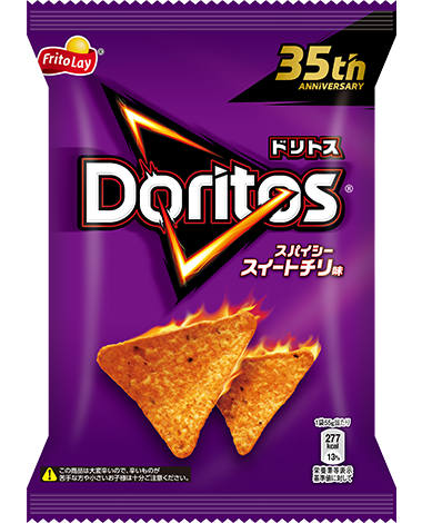 ドリトススパイシースイートチリ味｜商品情報｜ジャパンフリトレー株式会社