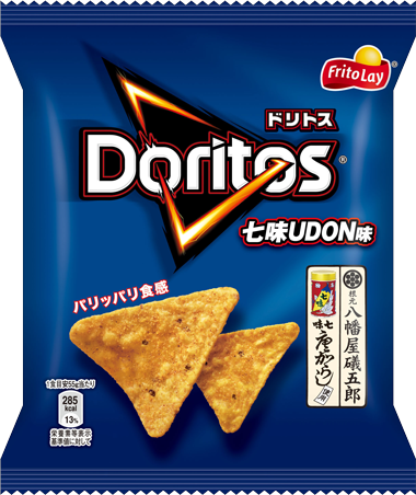 ドリトス 七味UDON味｜商品情報｜ジャパンフリトレー株式会社