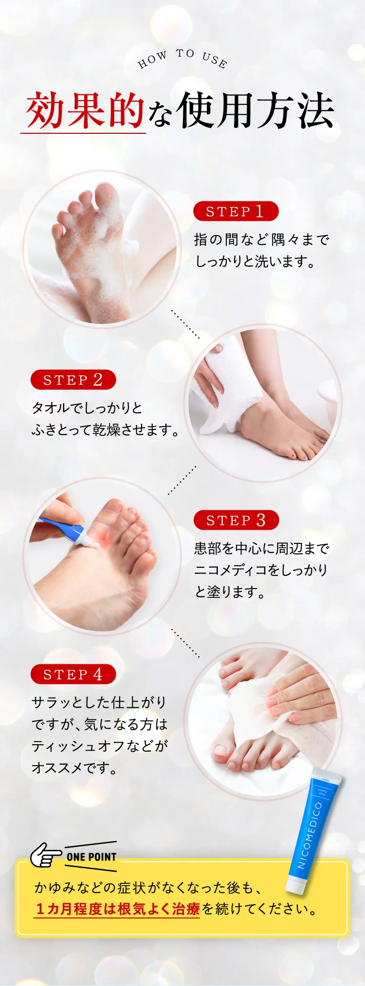 NICOMEDICOキョータップTFクリームEX｜フロムココロ公式サイト