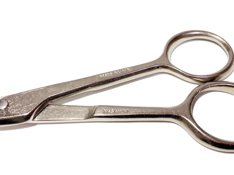 白染針金切小鋏（昌国）：昌国作盆栽道具 販売通販／FROM JAPAN