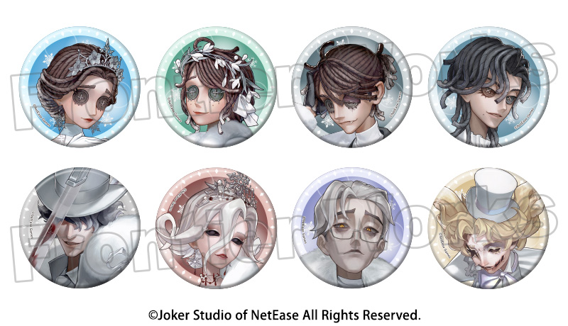 Identity V 雪まつり2026 トレーディング缶バッジ - フロンティア