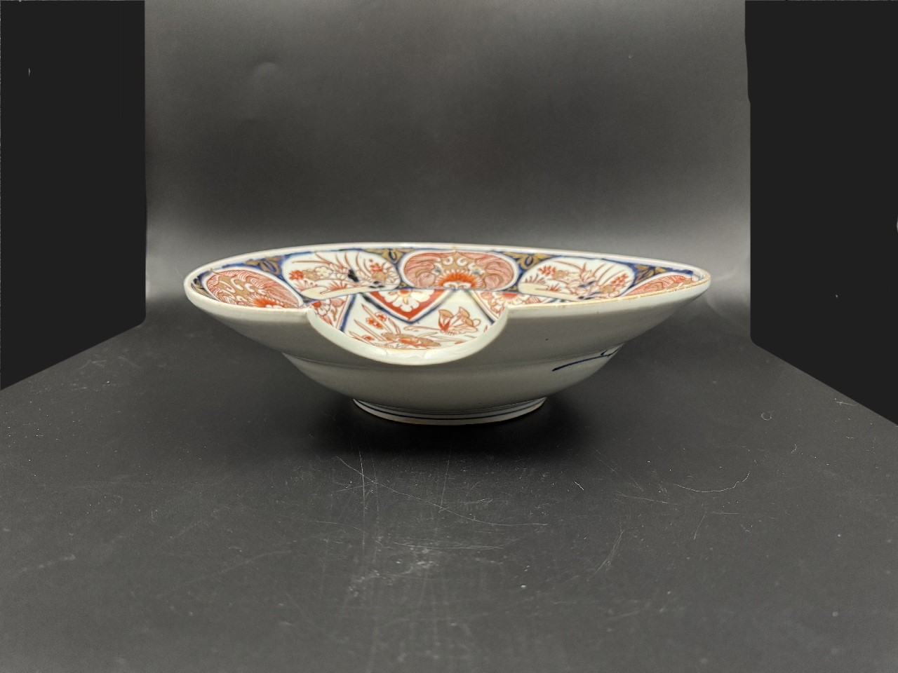 ギャラリー安原 / 「M夫妻のコレクション」 古伊万里色絵 花束文髭皿