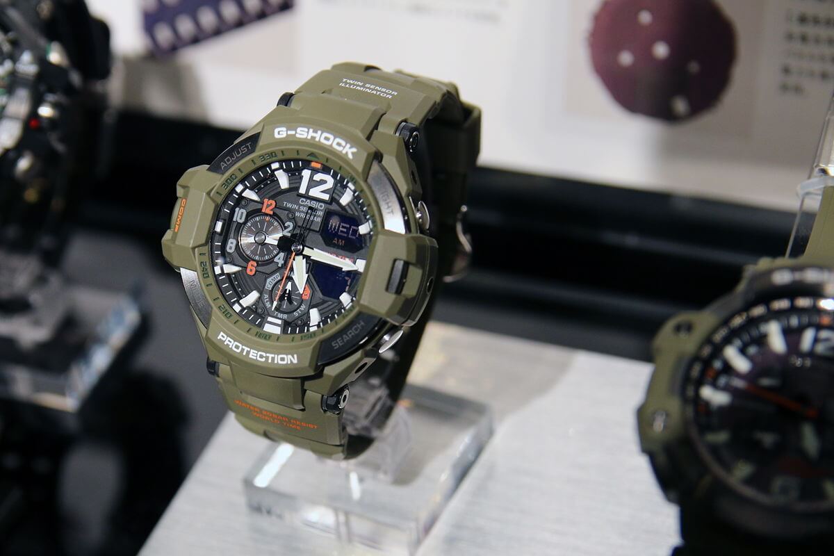 G-Shock Master In Olive Drab Gravitymaster Aviation Series - G