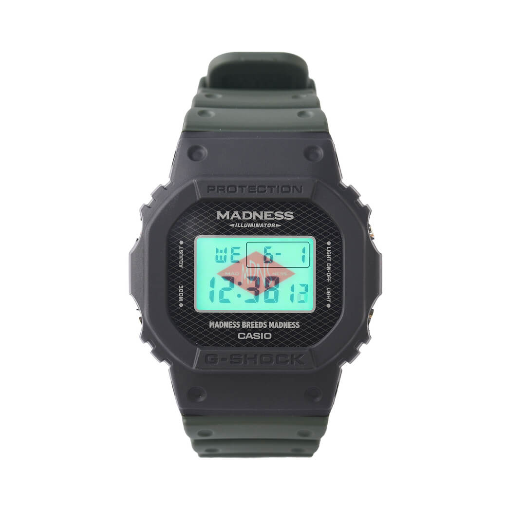 Madness x G-Shock DW-5000MD-1 Limited Edition Screw-Back - G